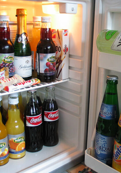 مینی بار متنوع هتل پیام